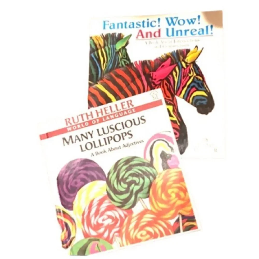 Childrens Books by Ruth Heller-Fantastic Wow and Unreal-Many Luscious Lollipops